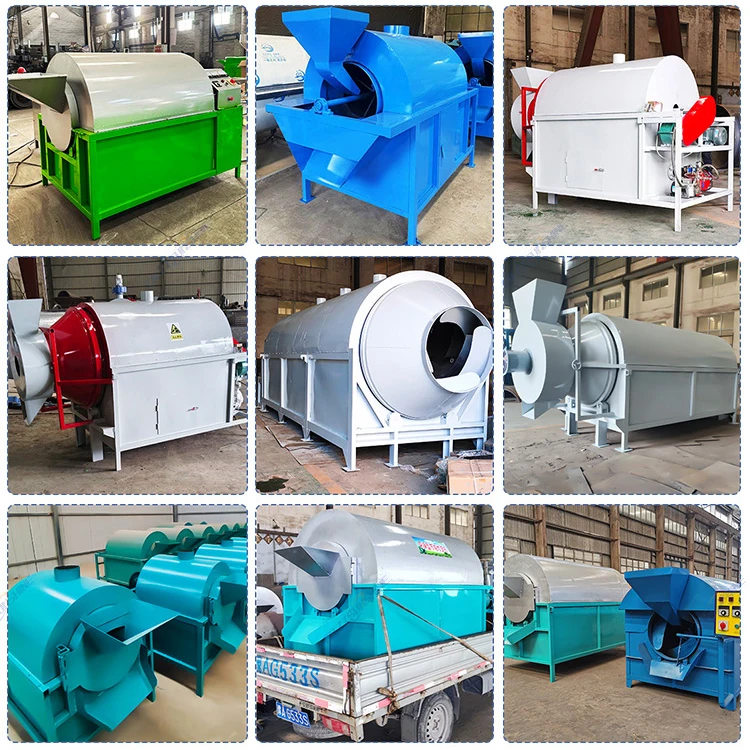 ZZSS Electric Online Support Wooden Case Peanut Roasting Machine Roaster Dryer Frying Roaster Machine Made in China