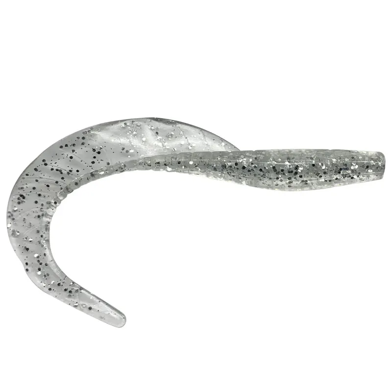 High Quality 6cm/2g 8cm/4g Worms Bait Fishing Lure Worm Lure Bulk Soft Plastic Soft PVC Worm Lure