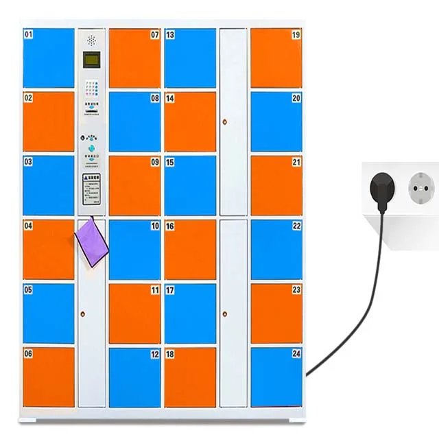 Customized Steel Electronic Smart lock Mobile Phone Storage Locker