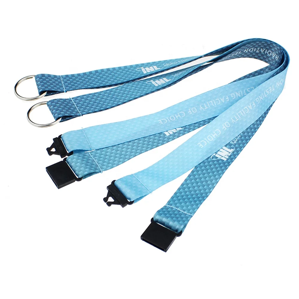 Sublimated printing wholesale id card badge holder google polyester lanyards with logo custom