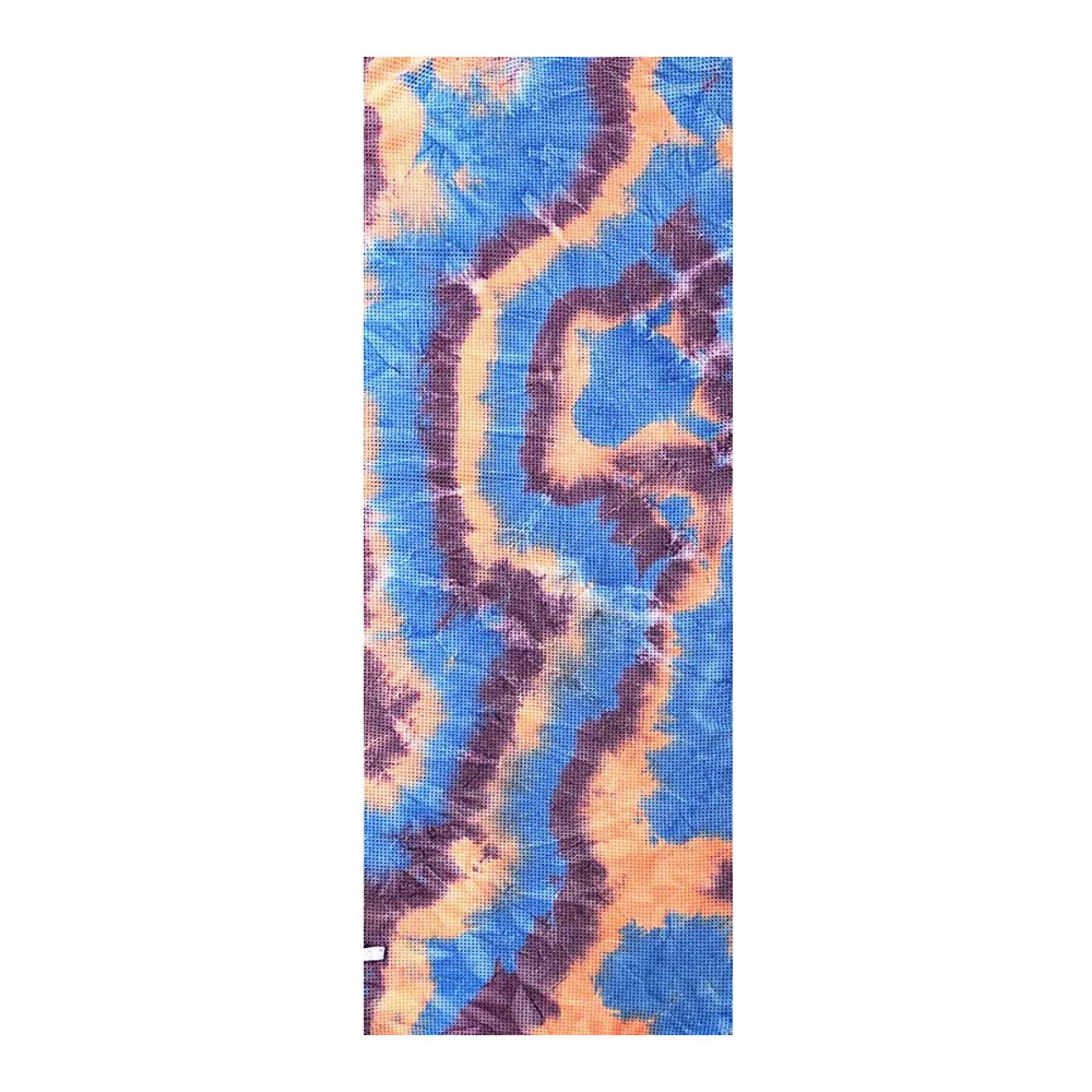 Wuxi Ivy Textile anti slip print fitness silicone dots yoga mat towel with personalised