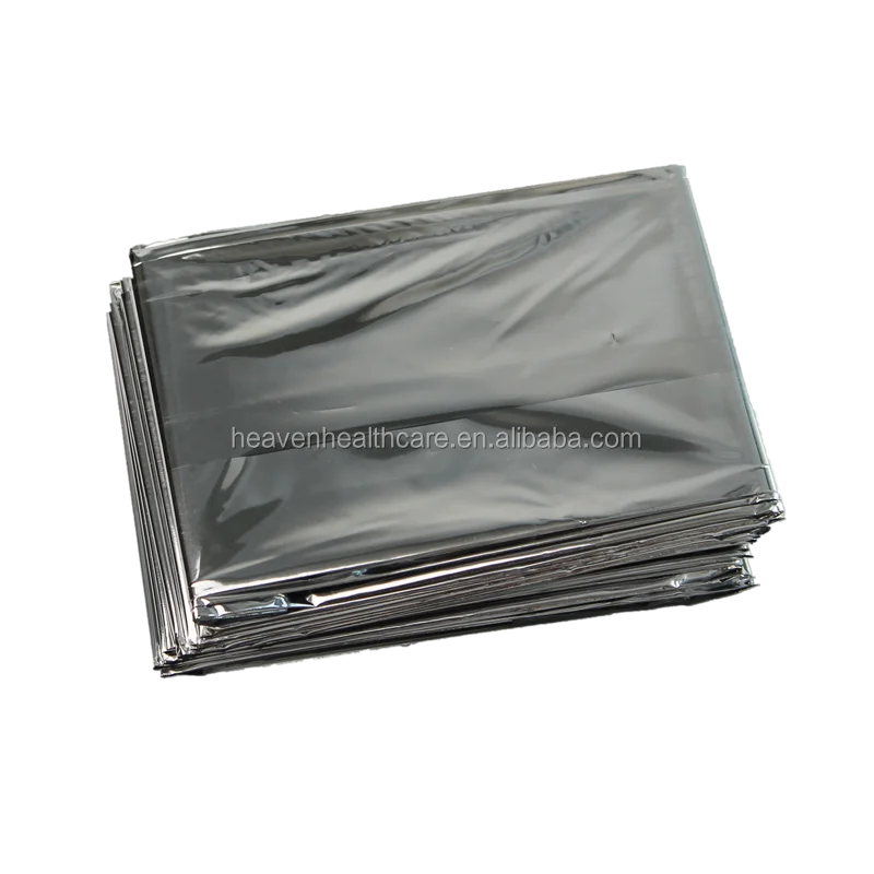 Space Thermal Rescue Survival Blankets First Aid Argent Emergency Blanket
