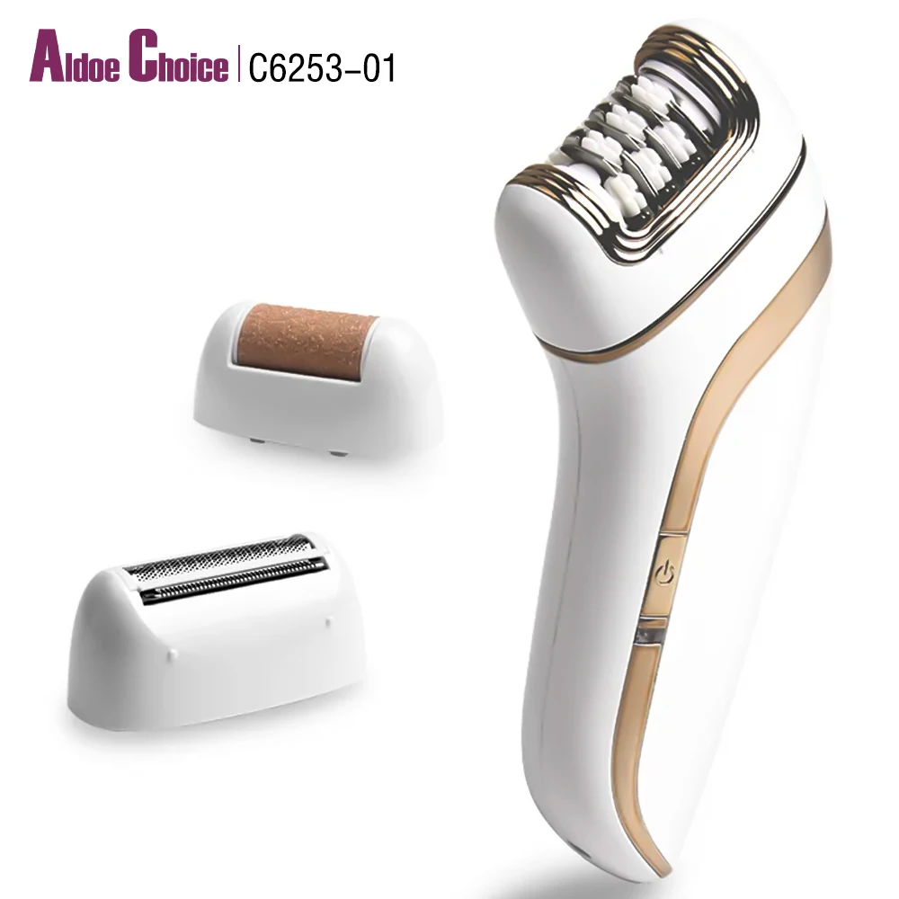 New Multi-Function 3 in 1 USB Rechargeable Body Legs Women Hair Trimmer Electric Portable Hair Removal