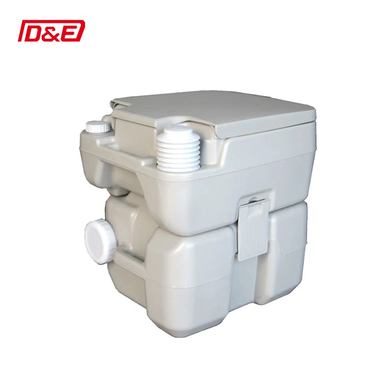 Portable Toilet Flush Travel RV Car Potty for Camp Boating Hiking Outdoor Trips With Fresh Water Tank 10L Waste Holding Tank 20L