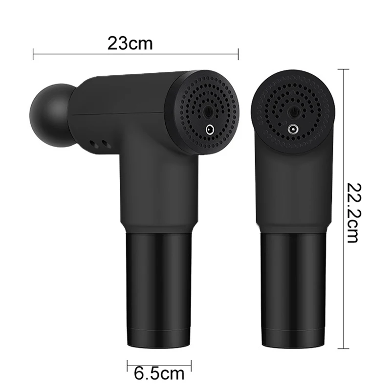 Divtop Lcd Electric Display Best Rated Discount Case Speeds Adjustable Mini Massage Gun 2600mah