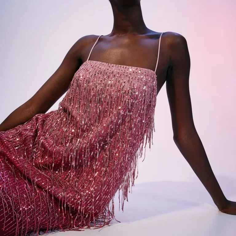 NOVANCE china new products pink diamonds tassels sexy suspender design party gown mini hotgirls prom dresses for dance party