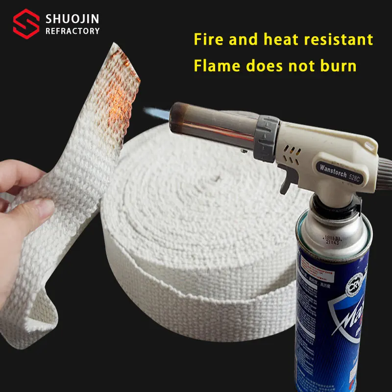 1260C Ceramic Fiber Tape Supplier of Insulation Ceramic Fiber Textiles Ceramic Fiber Yarn