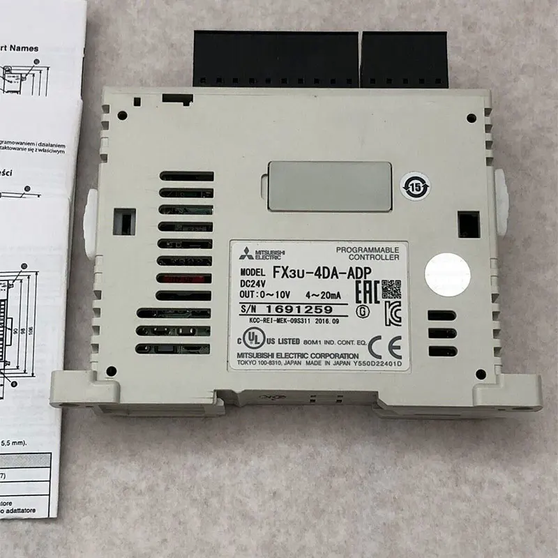 FX3U-4DA-ADP PLC FX3U Analog output module Mitsubishi Electric In stock best price 100% New and Original FX3U4DAADP