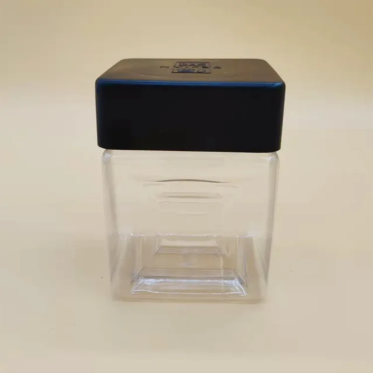 Multi-function transparent plastic packaging sealed cans