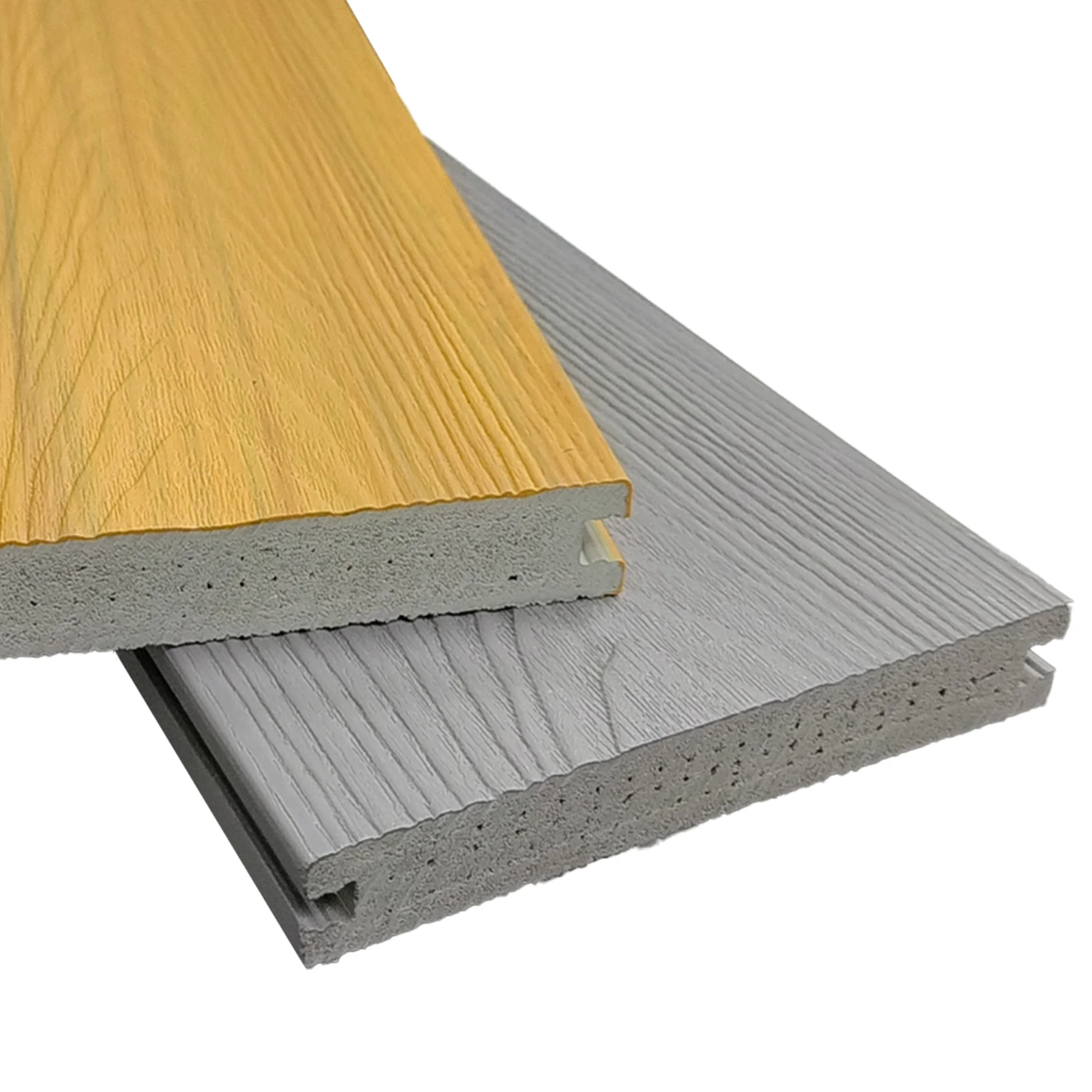 Factory ASA Double Sides Co-extruded PVC Composite Decking Boards for Outdoor Floor