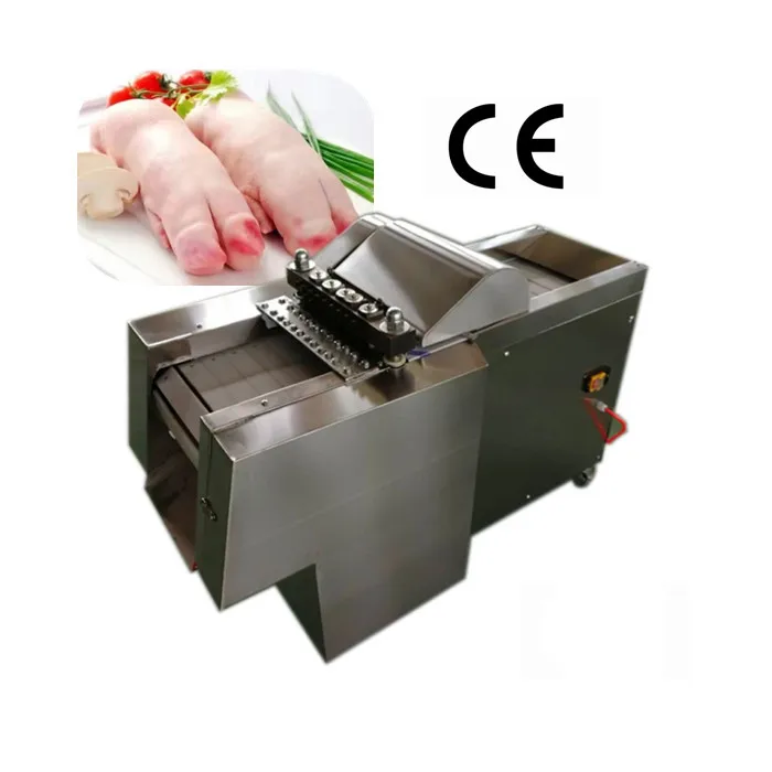 Factory  sales	fish head cutting machine	meat mincer cutter slicer ham	cut steak chicken cuber automatic dice meat dicer machine
