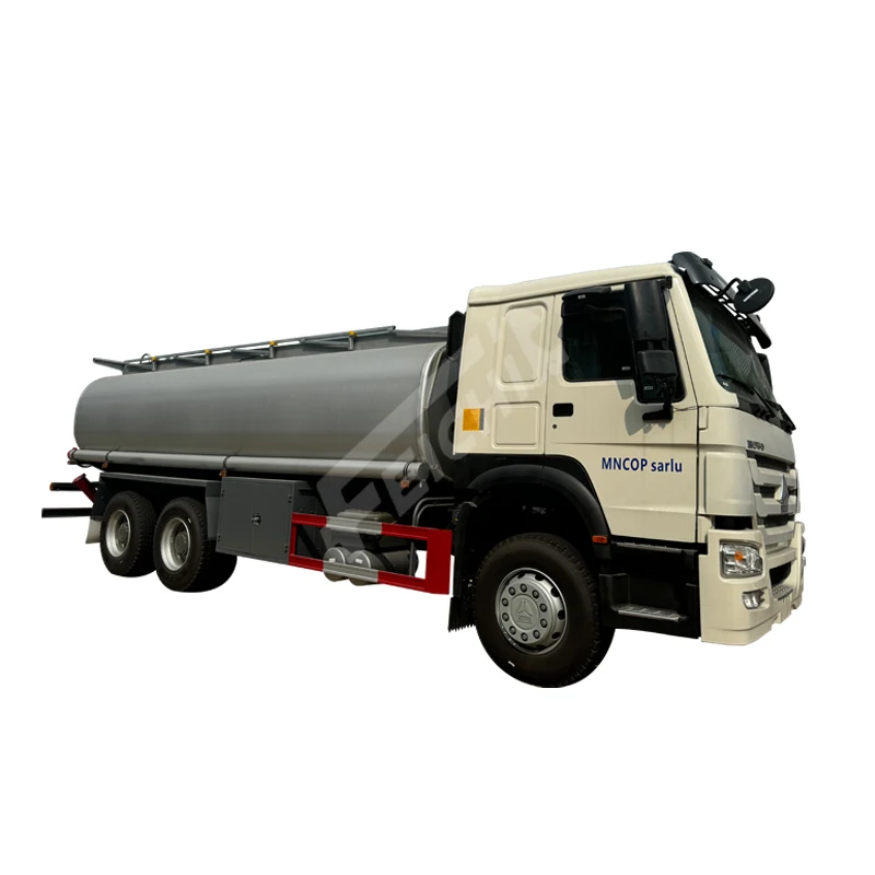 Sinotruk HOWO 20000 Liters 25000 Liters Tanker Truck 10 Wheeler 340HP Euro2 6*4 HOWO Oil Fuel Tank Truck