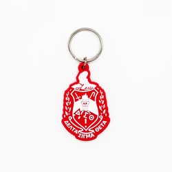 Wholesale Sorority Shield Keychain Sigma Gamma Rho Greek Letters Keychain Manufacturer