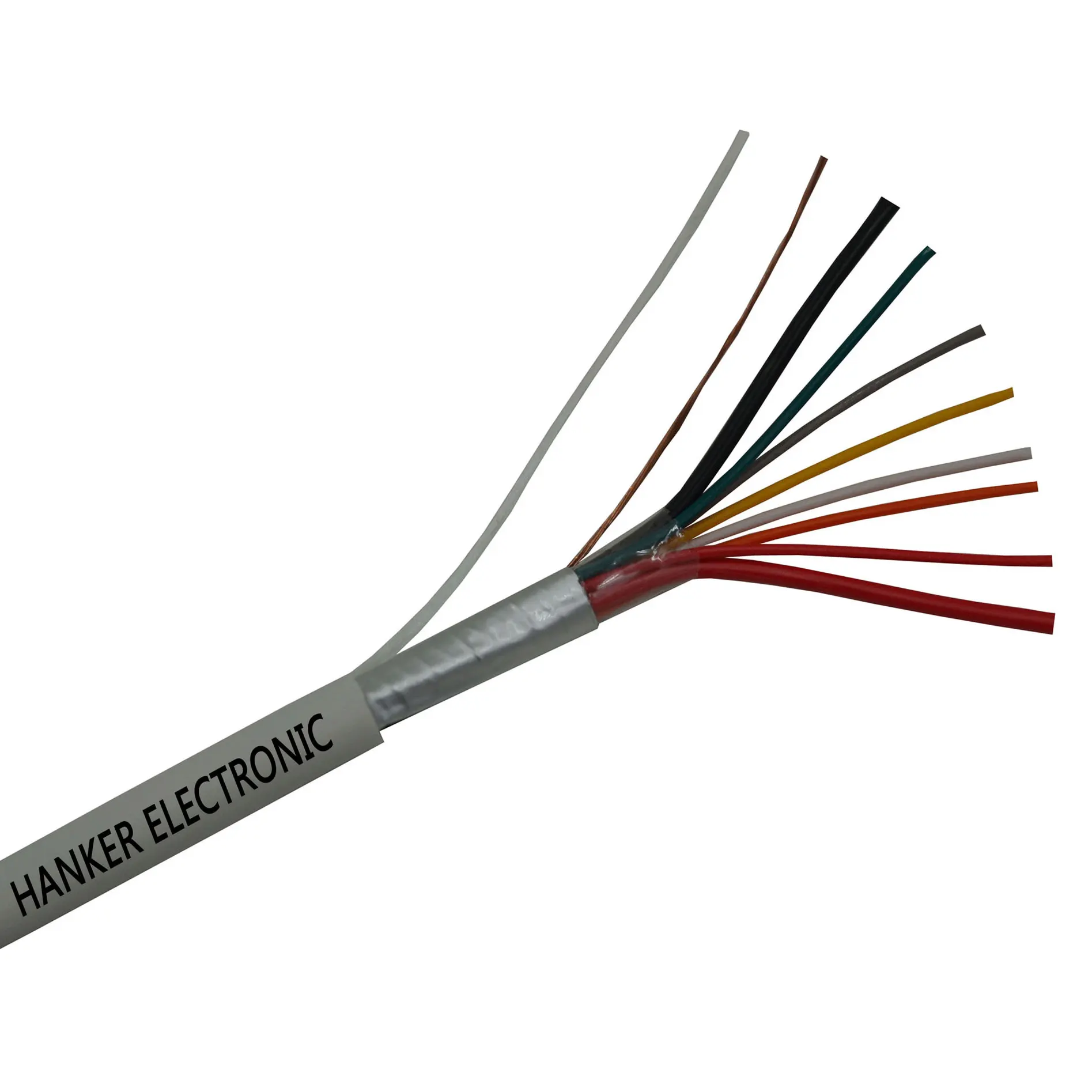 Multi Core Foil Screened RS232 Signal Control Cable Alarm Cable Automation Industrial Communication Data Special Bulk Cable