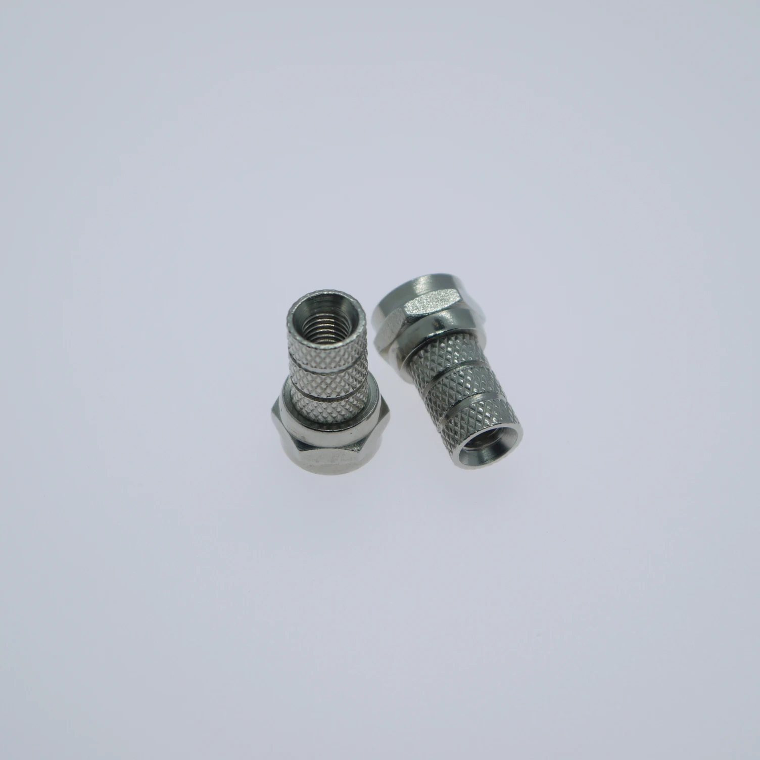 Rg58 F Type Male Twist On Electrical Cable Connector