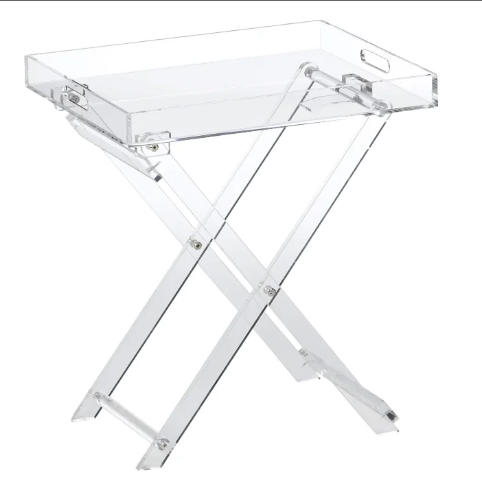 Custom Acrylic desk folding tray