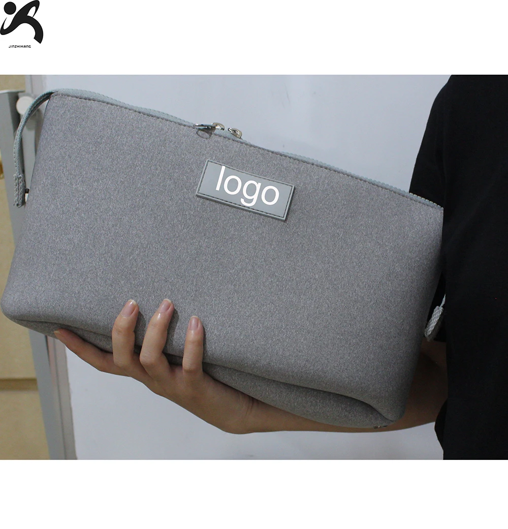Fashion Waterproof Cosmetic bag Neoprene Toilet Travel Makeup Bag