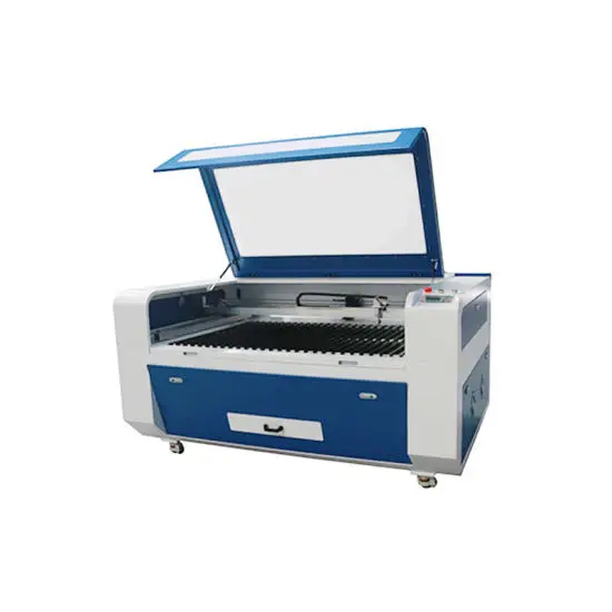 Cut Plastic Crystal Rubber PVC Foam Fabric Leather CO2 Laser Engraver for Sale 1080 130W Watt
