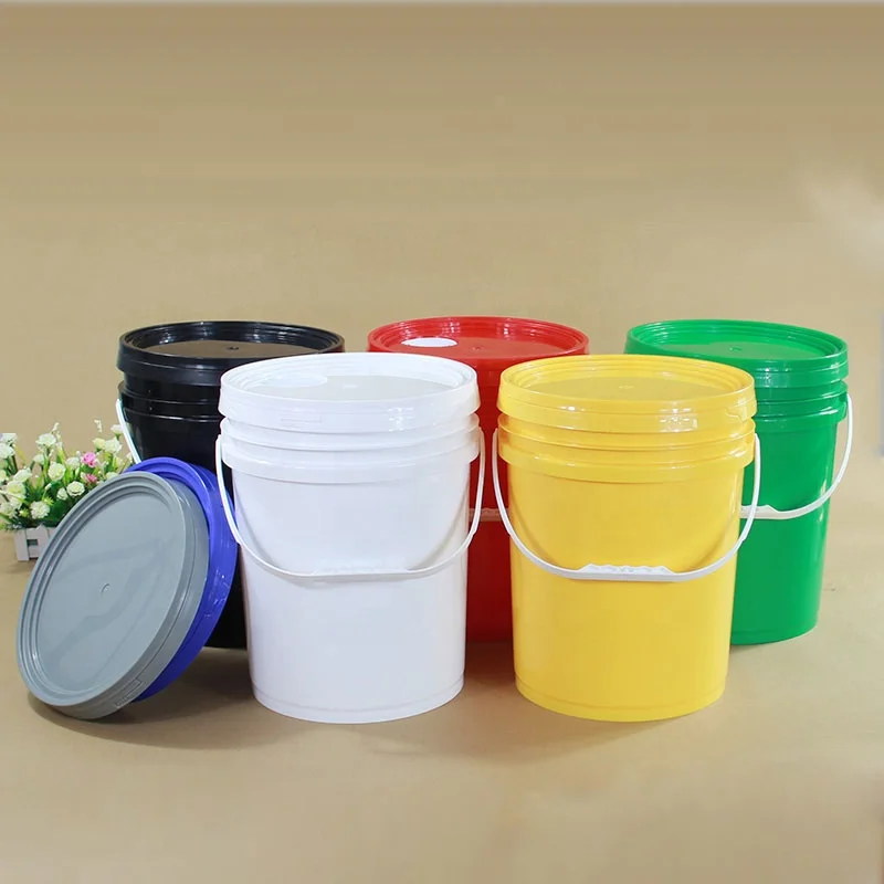  Пластиковые ведра с крышками для пищевых продуктов HDPE 3 галлона по заводской