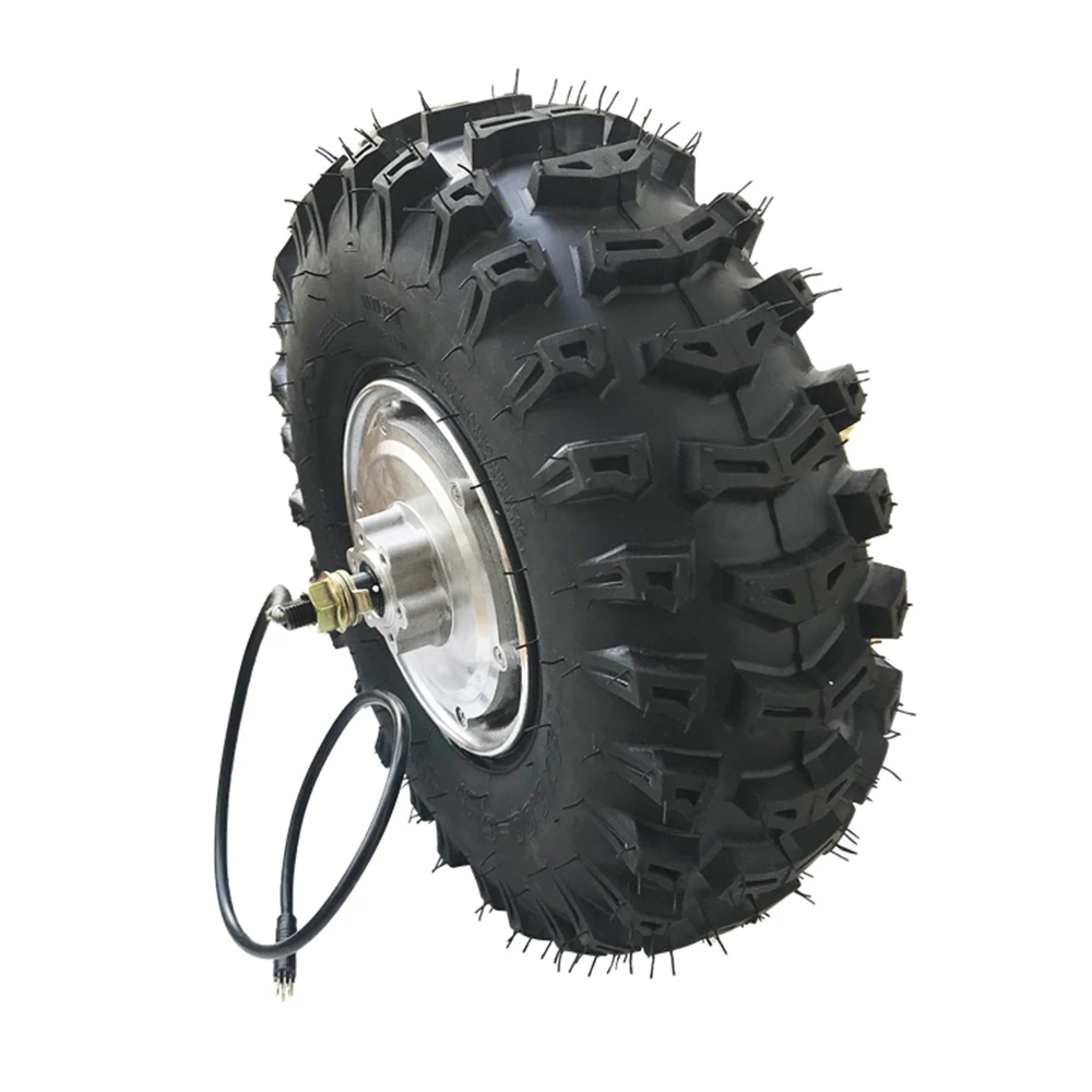 14  Inch 36V 48V 600W 850W 100N.m High Torque Low Speed Hub Motor For Wheelbarrow