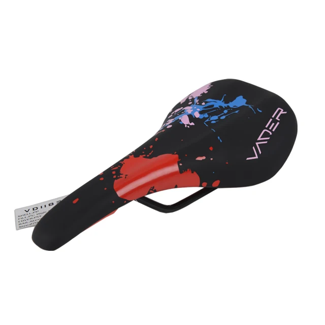 High quality outdoor sports road bicycle seat bike racing saddle pu leather