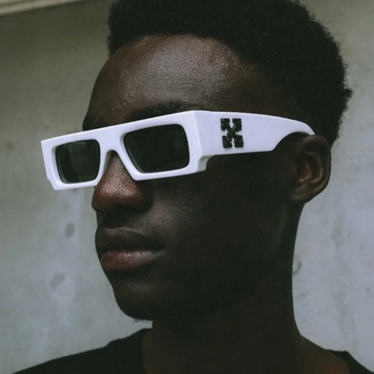 Лидер продаж 2021, мужские солнцезащитные очки из переработанного пластика, солнцезащитные очки для вечеринки, футуристический органайзер для солнцезащитных очков 1, солнцезащитные очки со склада