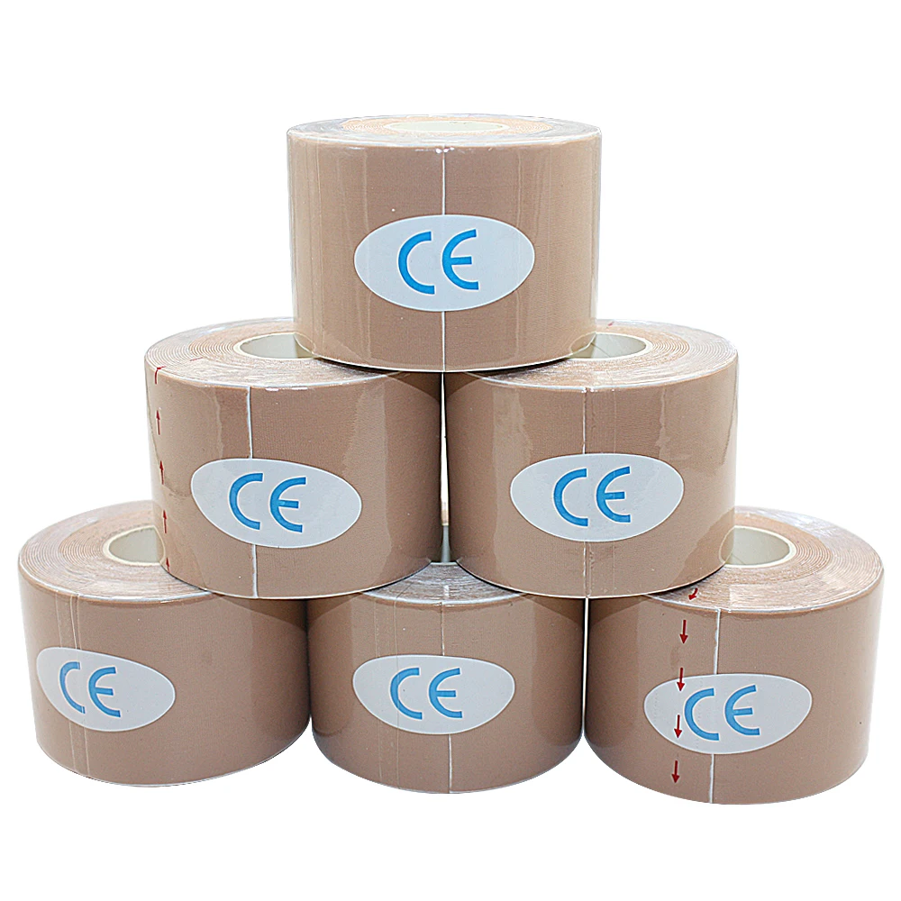 Водонепроницаемая Спортивная кинезиологическая нейлоновая K-лента для мышц