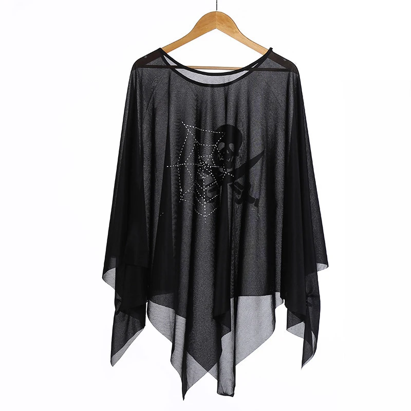Halloween adult skeleton costume scary haunted house costume spooky ghost clothes Halloween decorative role-playing clothing