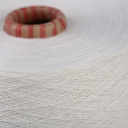 Carded Ring Spinning 40s CVC 60/40 Cotton/Polyester Raw White For Bleaching And Dyeing Yarn Weaving Yarn