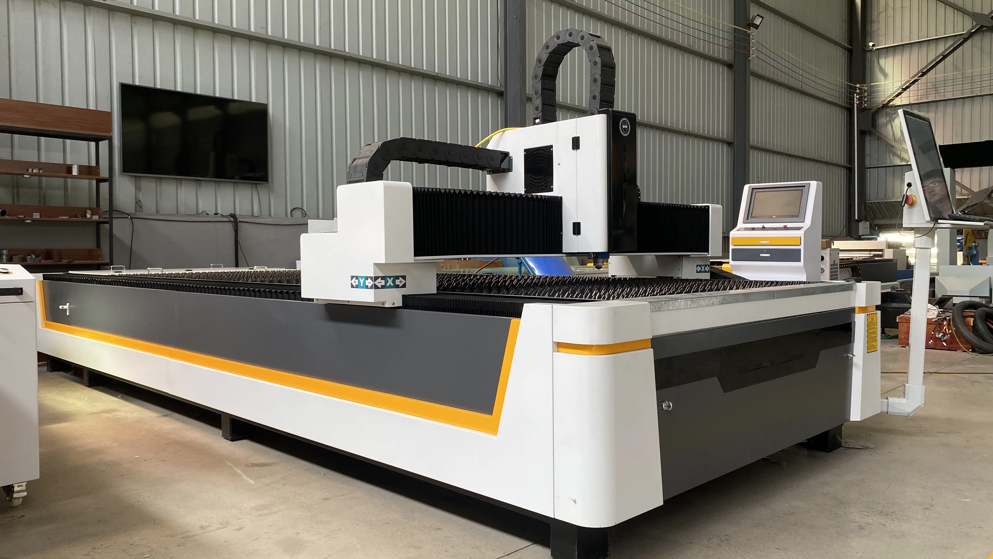 1000w 2000w 3000w Metal fiber laser cutting machine for 12mm stainless steel