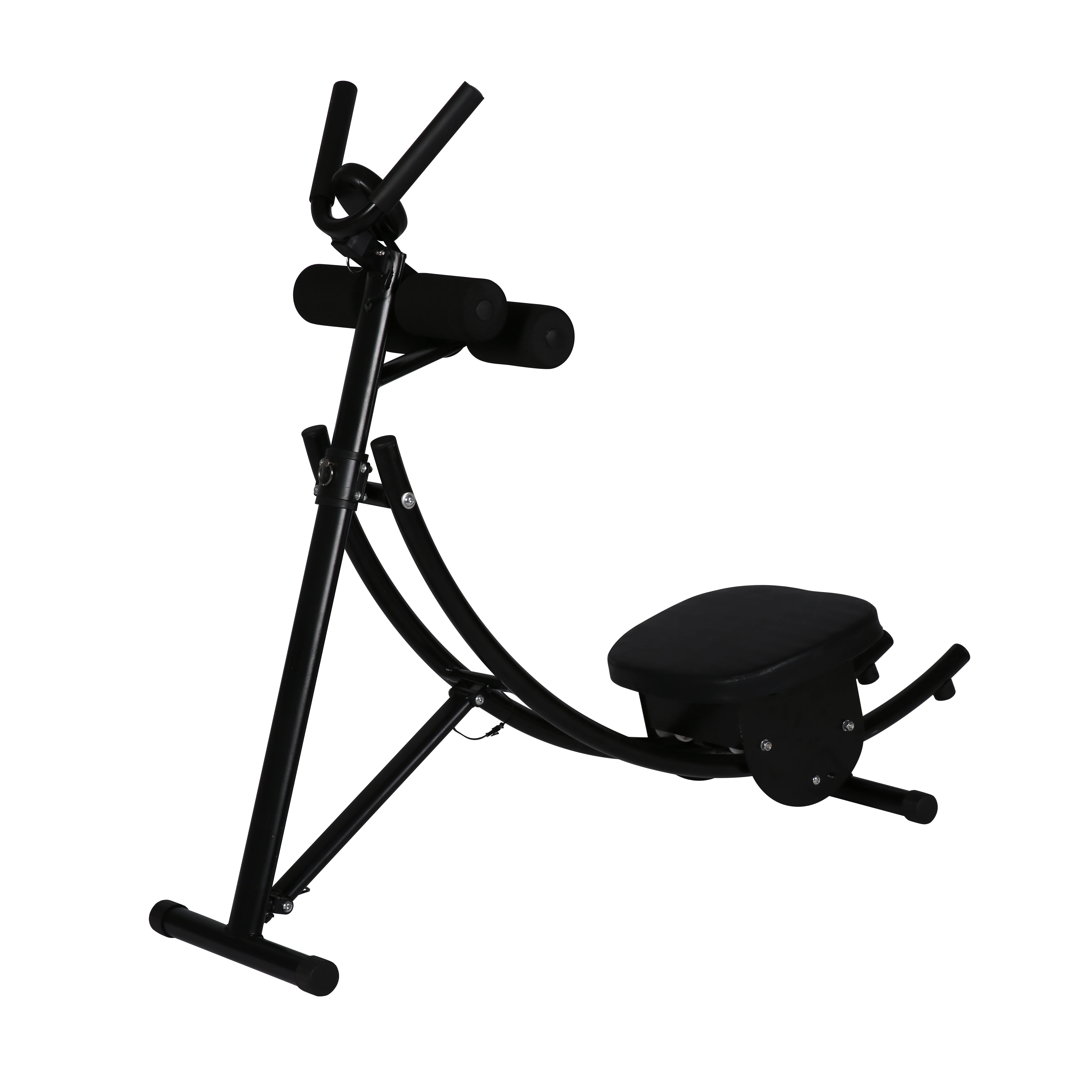New Foldable Abdominal Crunch Roller Coaster Exercise Machine