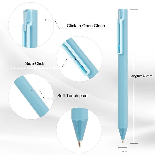 Aihao Новое поступление, цветные ручки для письма шариковыми чернилами, продвижение для школы