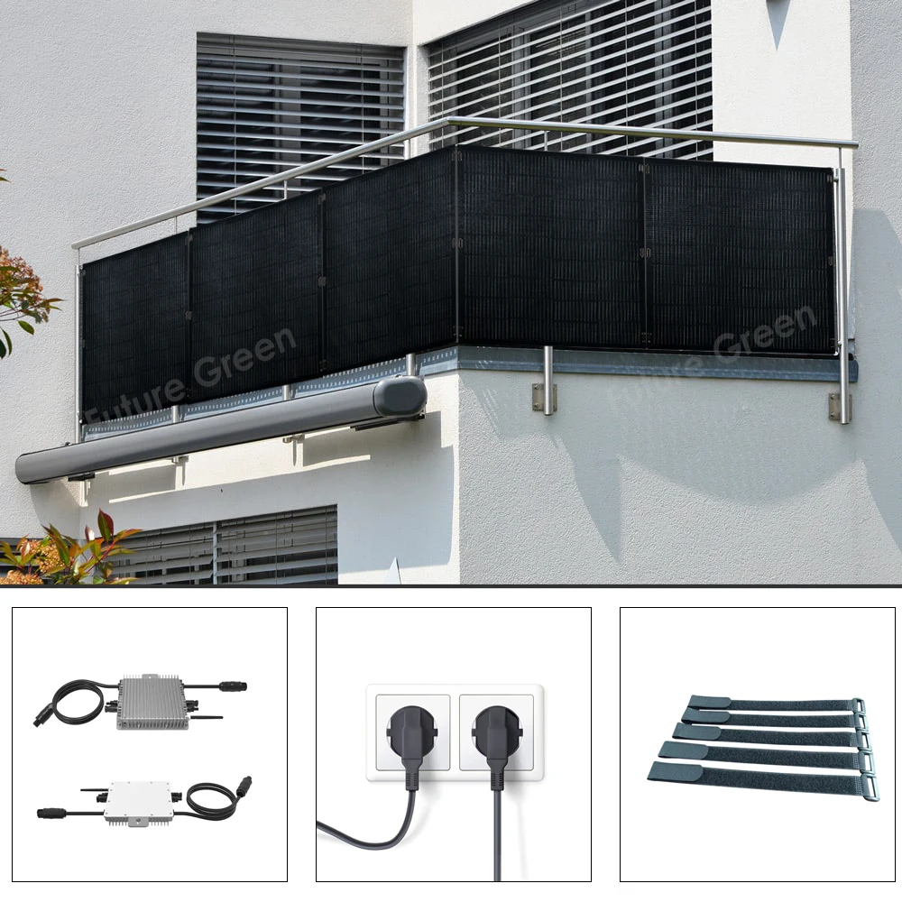 Плагин Plug And Play солнечная система легкая гибкая панель 600 ватт Balkon Kraftwerke Bezeichnet Система Вт