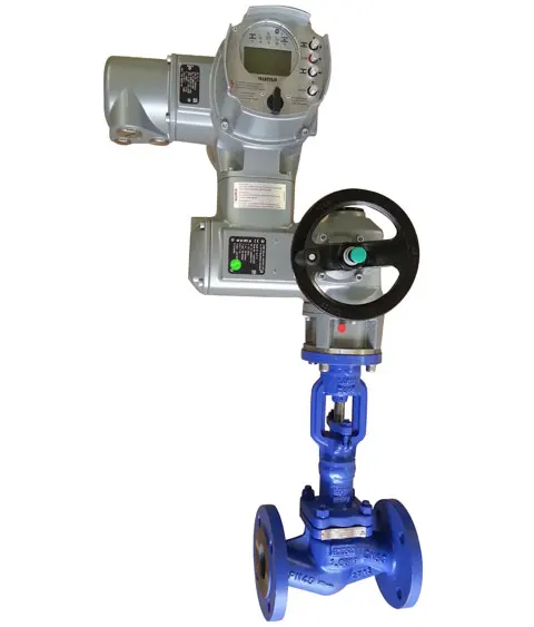 
DIN double seal bellow globe valve flanged ends WCB CF8 CF8M 