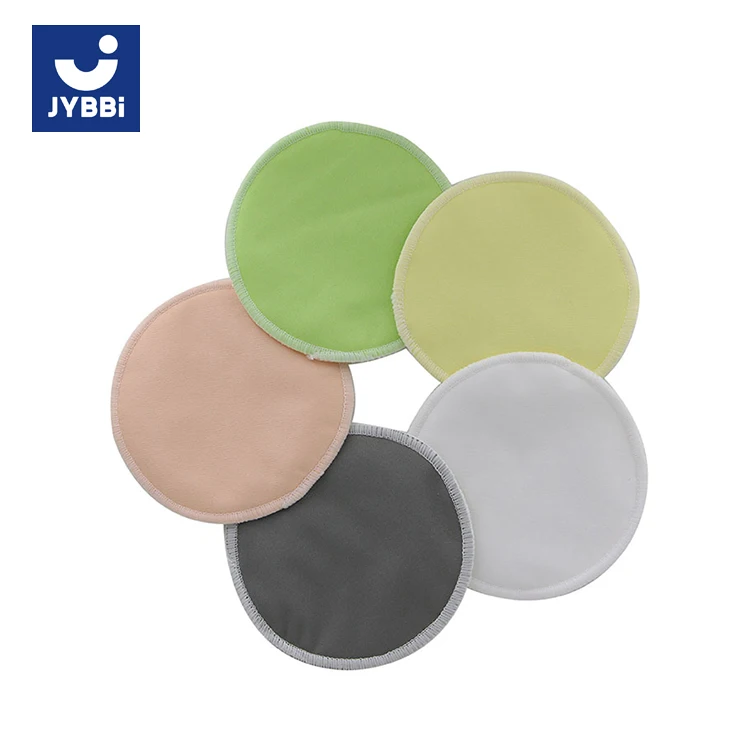 2021 Amazon Hot Selling Nursing Breast Pads Washable Bamboo Nursing Pad Set
