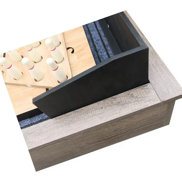 Customize Size 9-ft 12-ft Shuffleboard Table Set With Shuffleboard Pucks and Wax