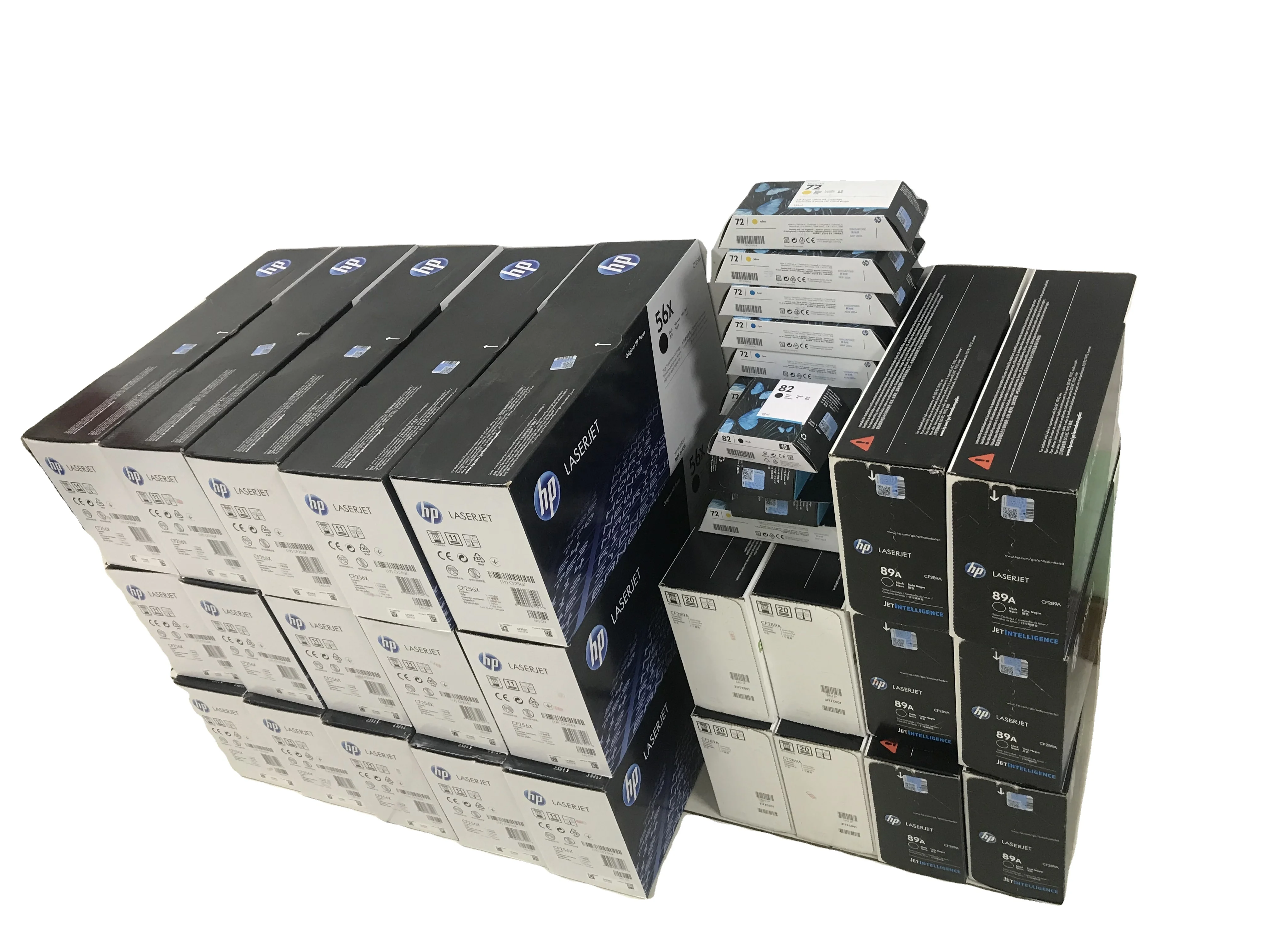 Высокопроизводительный черный картридж с тонером LaserJet HP 56X (CF256X)