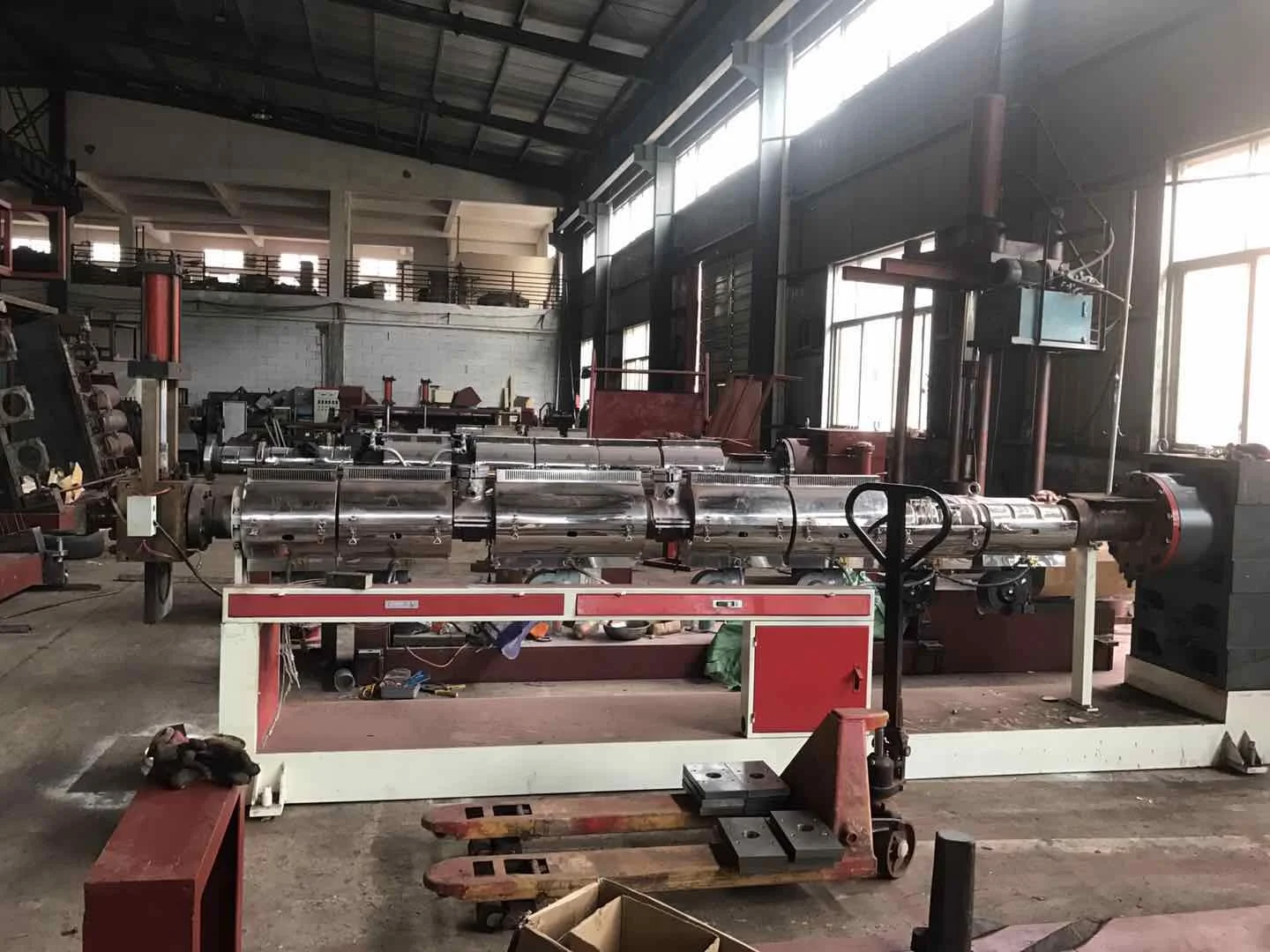 YESHINE 2023 Luggage ABS PC Plastic Film Making Machine Suitcase Single Screw Plastic Sheet Extruder Making Machine