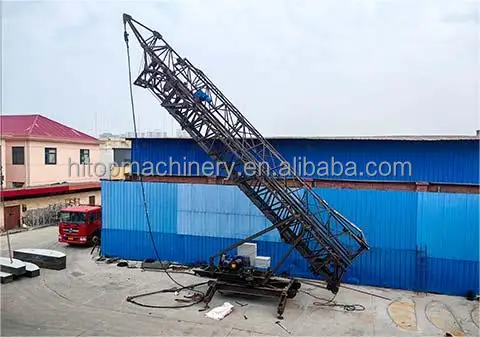 Good Performance and high load moment Fast erecting Tower crane for construction