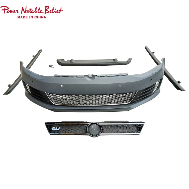 Front Bumper With grill For VW Jetta GLI  MK4 2012 2013  2014