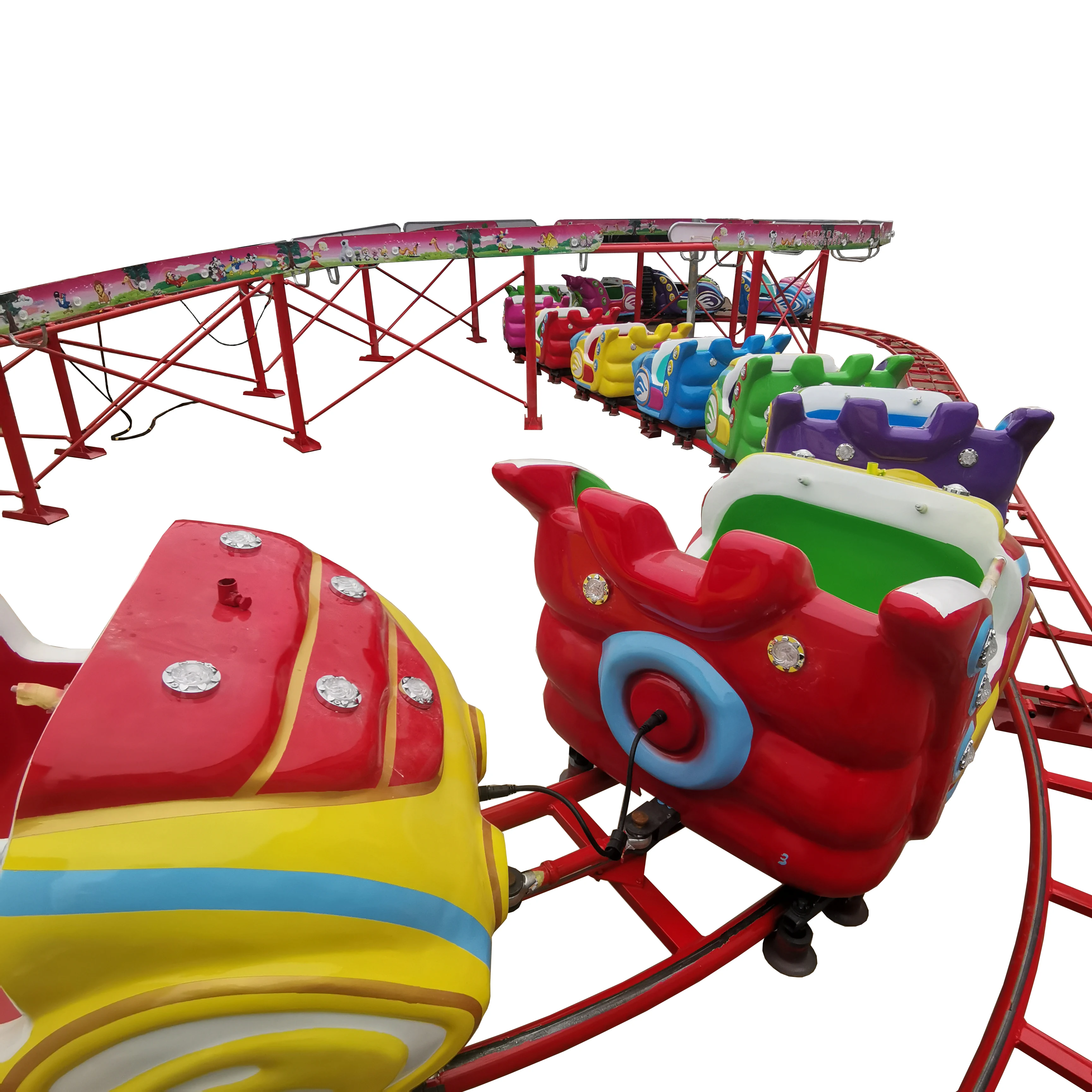 
hot sale reliable quality Small roller coaster Amusement park toys 