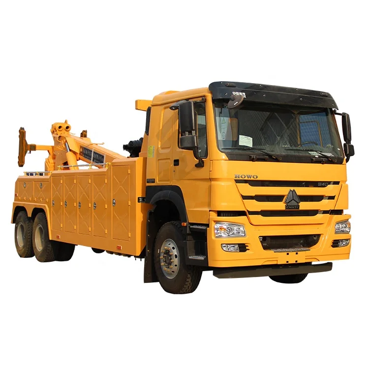 6x4 HOWO Diesel Engine 20 tons Road Recovery wrecker tow truck for sale
