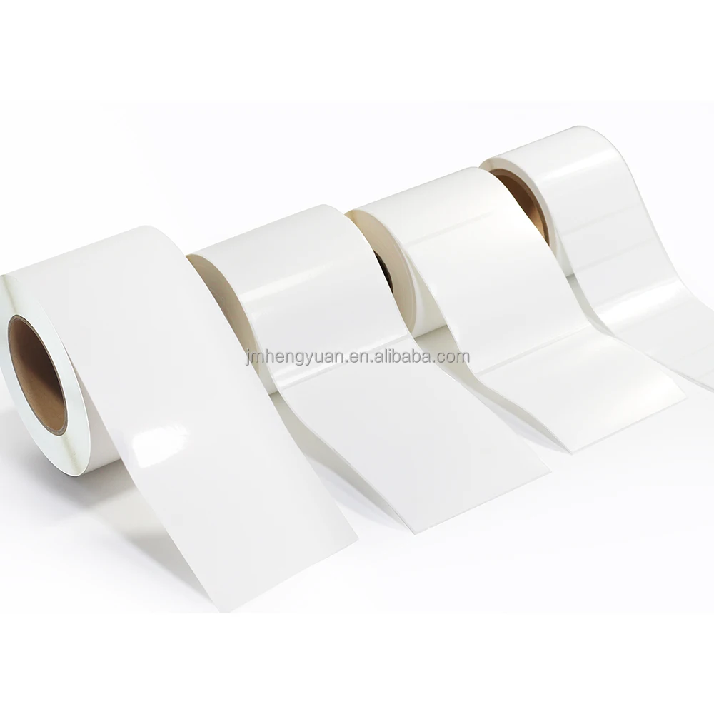 Custom Size Inkjet High Gloss Label White Inkjet Label PP Inkjet Paper Label Roll for afinia I801