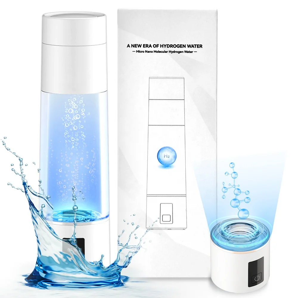 Potable Hydrogen Rich Water Pitcher Hydrogen Water Generator Handheld Hydrogen Water Bottle