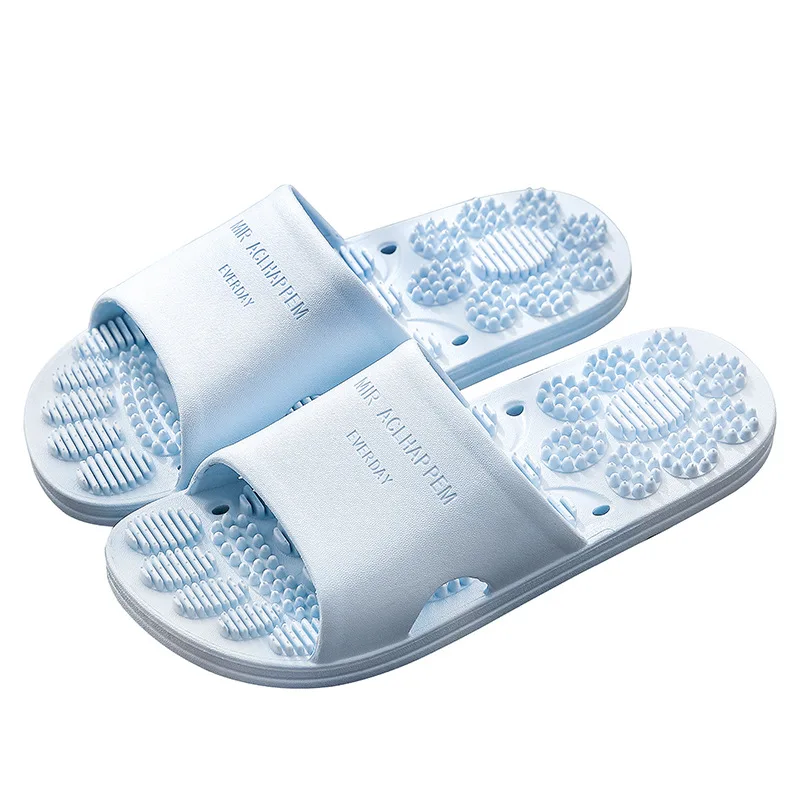 Acupuncture Therapy Massage Shoes Activating Reflexology Feet Care Shoes Pvc Foot Slippers