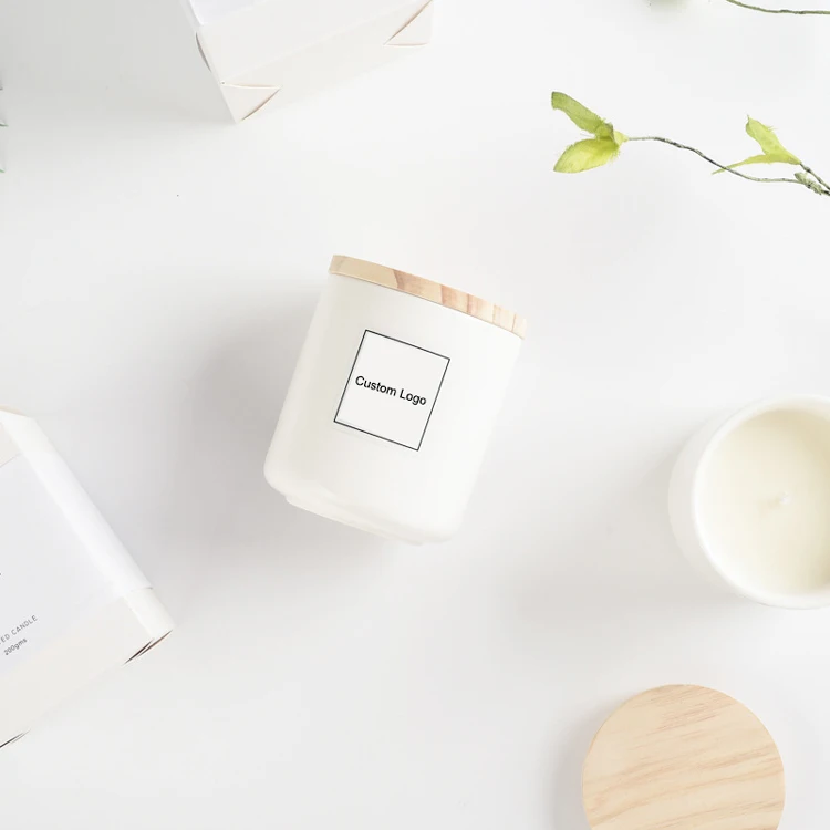 Hot Sell High Quality Show Pieces Home Decoration Glass Ceramic Jar Scented Candle