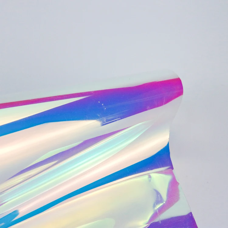 RB003 HTV Vinyl Roll Chameleon Heat Transfer Vinyl PU Vinyl For T-shirt Iron On DIY Craft Design