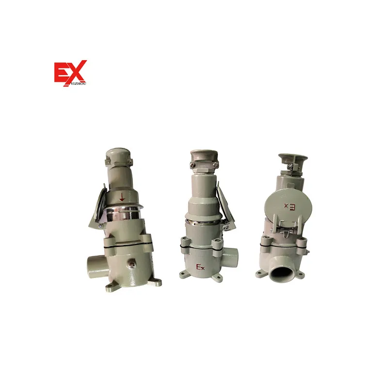 2020 IP 65 for gas oil  chemical environment 32A 4pin aluminum explosion proof Plug & Socket