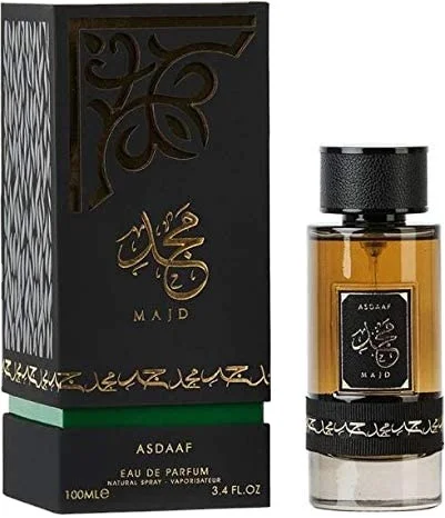 
Perfume Majd Eau de Perfume 100 ml,, Ash and Musk Non alcohol Dubai Perfumes  (1600111072735)