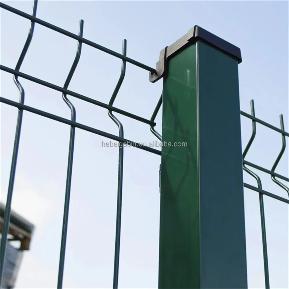 Cheap Pvc Coated Hot Dipped Welded Wire Mesh Fence Panel v Wire Mesh Fencing 3d Welded Curvy Fence